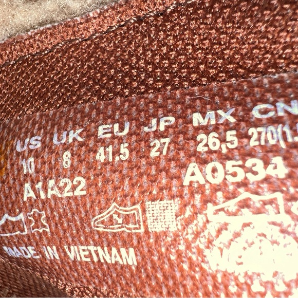 Timberland Shearling & Waxed Leather 3.25in Heel Boots w/Waximum kit, sz10 - Picture 9 of 11